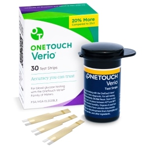 OneTouch Verio® test strips - 30 Count